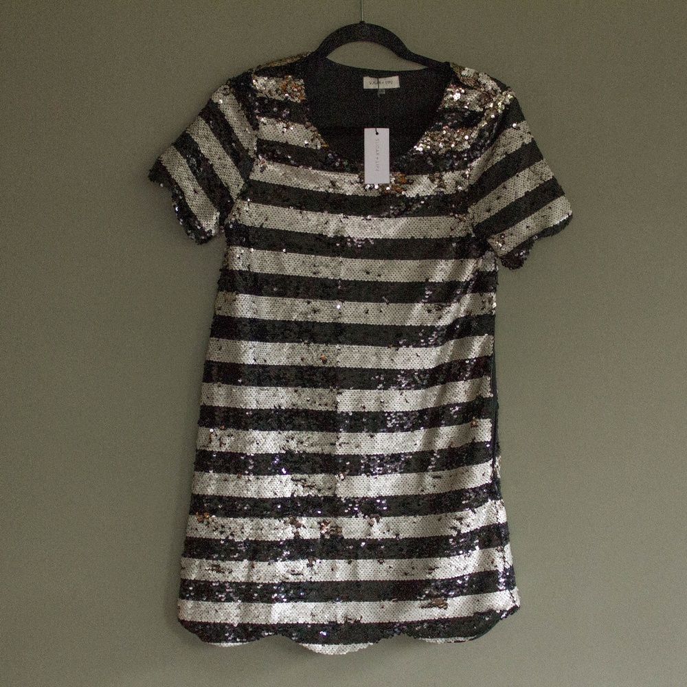 NWT Sequin Mini Dress